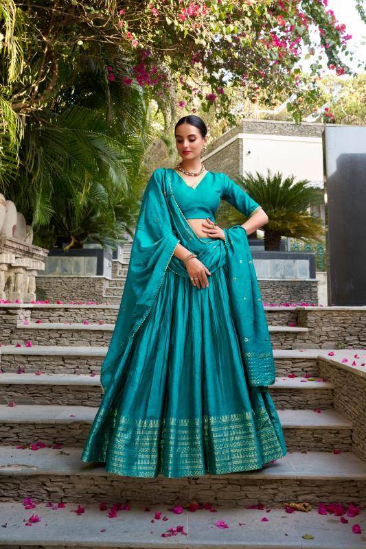 LNB 1906 Chanderi SBL Bridal lehenga choli wholesalers
